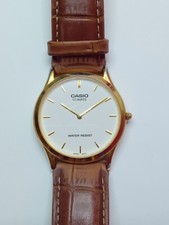 Relógio de pulso Casio Japão ultra fino eletrônico funciona em bom estado comprar usado  Enviando para Brazil