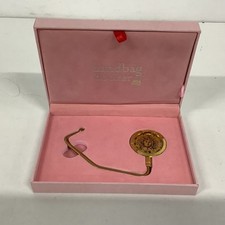 Usado, Gancho para Bolsa - Cabide de Mesa Portátil com Bolsa e Caixa de Veludo (131) #916 comprar usado  Enviando para Brazil