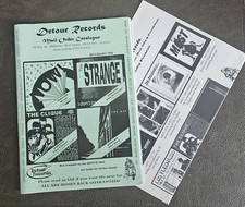 Detour records catalogue for sale  SHEFFIELD