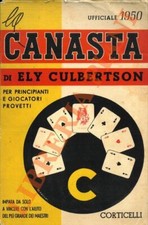 Culbertson ely canasta. usato  Italia