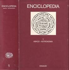 Enciclopedia einaudi volume usato  Italia