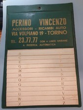 Vecchia rubrica pubblicitaria usato  Cossato