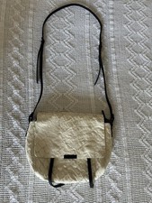 Bolsa de ombro Osklen marfim pirarucu aba, usado comprar usado  Enviando para Brazil