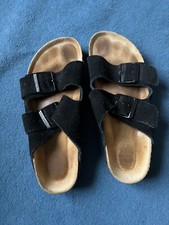 Birkenstock noires daim d'occasion  Paris XV