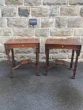 Pair antique mahogany for sale  PONTEFRACT