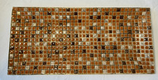 Bandeja/peça central de mosaico MCM vintage~cores outonais~base de cobre~16,75”x7,75” comprar usado  Enviando para Brazil