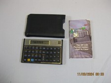 Calculadora financeira vintage Hewlett Packard HP 12C com estojo e guia de negócios comprar usado  Enviando para Brazil