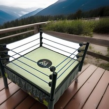 Usado, Mattel WWE Wrestling The Cell Hell In A Cell Ring 2010 tapete de ação primavera comprar usado  Enviando para Brazil
