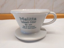 Melitta filter 101 gebraucht kaufen  Brande-Hornerkirchen