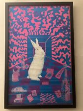 original rabbit white poster for sale  Medford