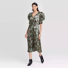 Green faux silk for sale  Malibu