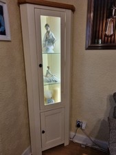 Corner glass display for sale  GLASGOW