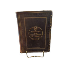 Antique Webster's New International Dictionary India Paper Edition 1920, usado comprar usado  Enviando para Brazil