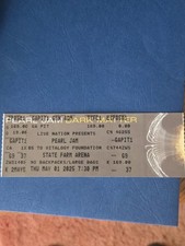 pearl jam tickets sunday for sale pearl jam tickets sunday for sale Alexandria
