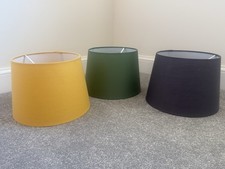pink fabric lampshades for sale  WHITBY
