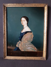 Antik hinterglasbild portrait gebraucht kaufen  Weil am Rhein