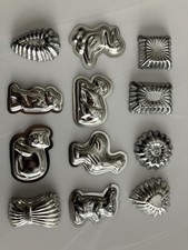 Tin chocolate moulds for sale  PETERBOROUGH