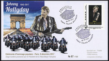 Fdc 2017 cérémonie d'occasion  France