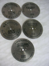 5 Kalliope Platten 14cm Deutschland Deutschland Habsburg Seele Weihnachtsplatte  comprar usado 5 Kalliope Platten 14cm Deutschland Deutschland Habsburg Seele Weihnachtsplatte  comprar usado  Enviando para Brazil