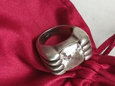 Bague argent massif d'occasion  Pont-Sainte-Maxence