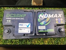 Numax caravan battery for sale  MARKET RASEN