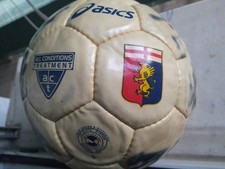 Pallone calcio cuoio usato  Genova