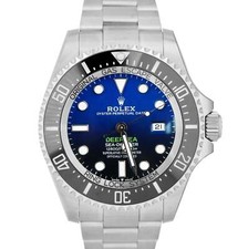 Rolex Sea-Dweller Deepsea 126660 James Cameron relógio de aço inoxidável azul 44mm comprar usado  Enviando para Brazil