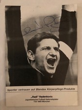 Autogrammkarte petar radi gebraucht kaufen  Römerberg