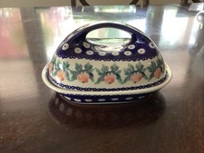 polish pottery butter dish for sale polish pottery butter dish for sale Lithia