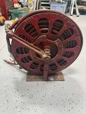 Carretel de mangueira vintage Ace década de 1930 EUA Los Angeles gasolina e petróleo loja automotiva garagem  comprar usado  Enviando para Brazil