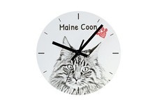 Maine coon horloge d'occasion  Expédié en France
