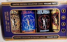 Usado, BANDA DE MÚSICA RUSH ROCK ROLL OURO+COR 4 LATAS DE CERVEJA CONJUNTO CAIXA HENDERSON CANADÁ ALE comprar usado  Enviando para Brazil