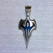 Usado, Pingente design tribal tom prata esmalte azul e esmalte Bico Australia comprar usado  Enviando para Brazil