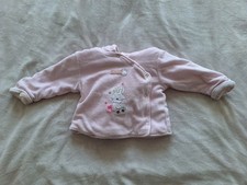 Pink hooded jacket for sale  LARBERT