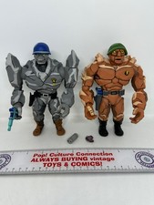 NECA Teenage Mutant Ninja Turtles Figurki Traag And Granitor Kompletne na sprzedaż  Wysyłka do Poland