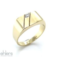 Herrenring 585er gelbgold gebraucht kaufen  Bremen