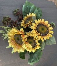 Kunstblumen strauß sonnenblum gebraucht kaufen  Garching b.München