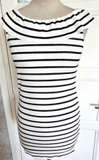 Robe coton rayures d'occasion  Flers