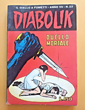 Diabolik nr. duello usato  Venezia
