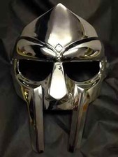 Máscara Halloween MF DOOM Mad-vilão armadura facial de aço medieval forjada à mão comprar usado  Enviando para Brazil