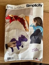 Simplicity pattern 8715 for sale  MINEHEAD