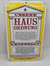 Emailleschild schild emaille gebraucht kaufen  Seevetal