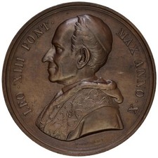 Medaglia straordinaria leone usato  Italia