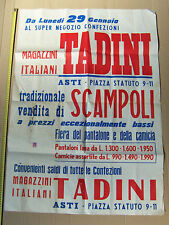Manifesto originale 1962 usato  Santena