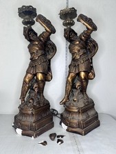 1950s chalkware conquistador for sale  Adelanto