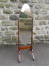 Antique mahogany cheval for sale  PONTEFRACT