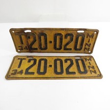 1934 minnesota license for sale  Northfield