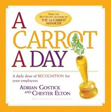 A Carrot a Day: A Daily Dose of Recognition for Your Employees - Adrian Gost... comprar usado  Enviando para Brazil