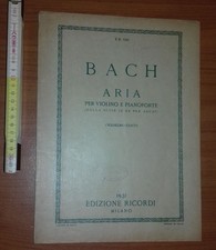 Bach aria per usato  Novellara