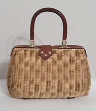 Vintage raffia picnic for sale  DARVEL